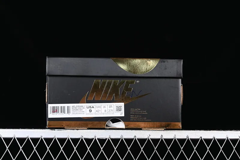 All categories Air Jordan Jordan series basketball shoes Air Jordan 1 High Pure original Air Jordan 1 High OG "Black Cement" AJ1 Joe 1 Mocha black toe DZ5485-020